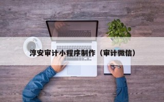 吴忠淳安审计小程序制作（审计微信）