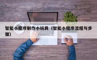 吴忠智能小程序制作小玩具（智能小程序流程与步骤）